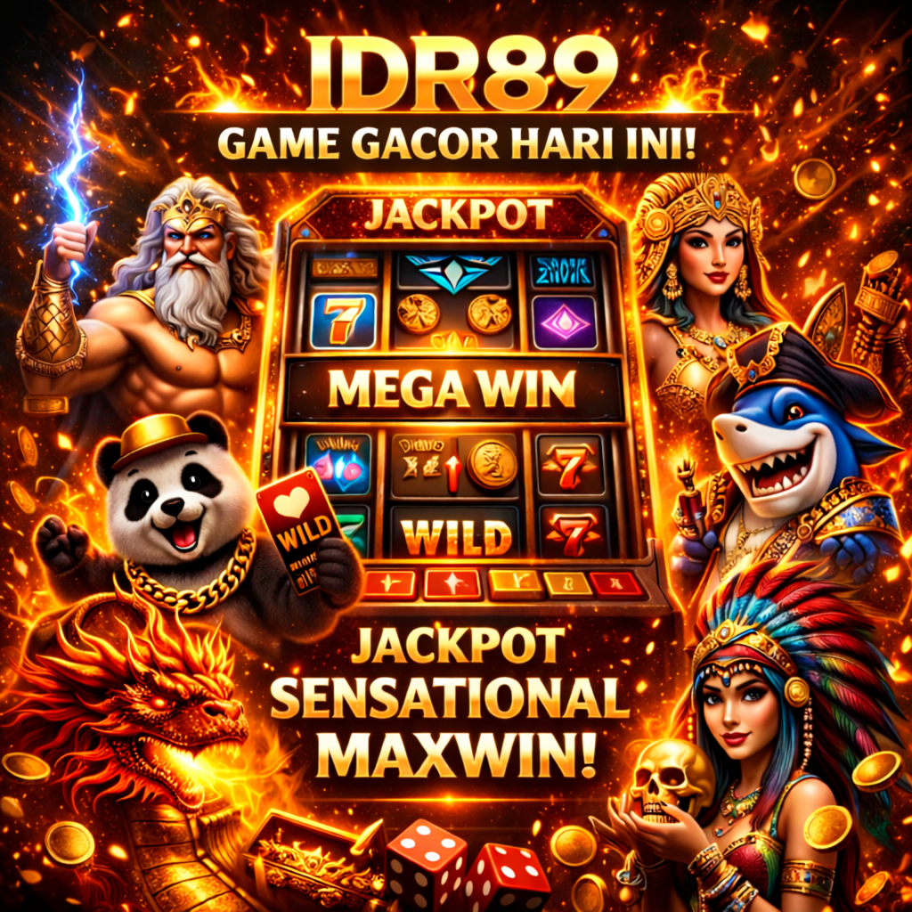 IDR89 ️ Situs Slot Berkelas dengan Nuansa Eksklusif dan Hadiah yang Menggoda