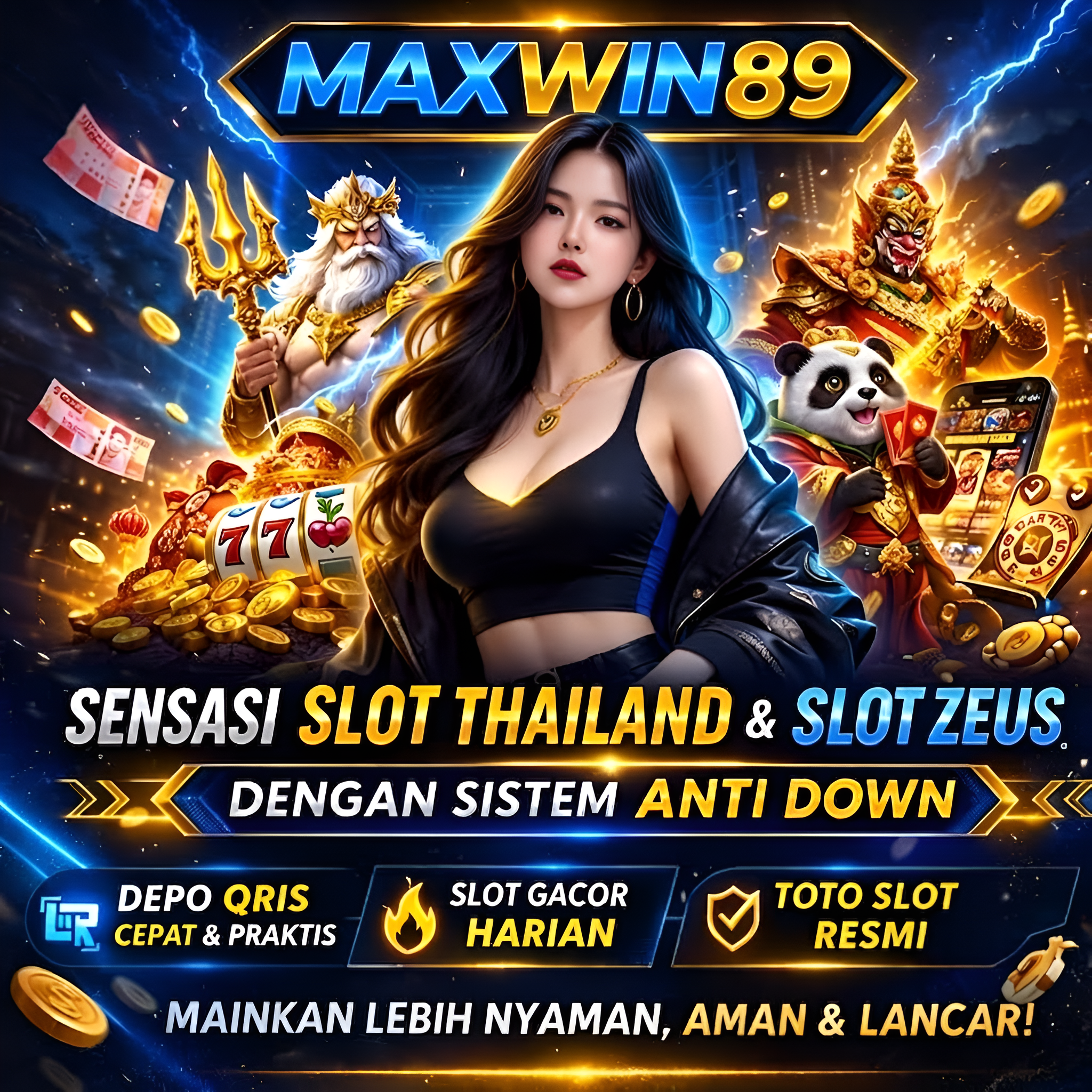 MAXWIN89: Layanan Slot Online Eksklusif dengan Transparansi Transaksi 100%