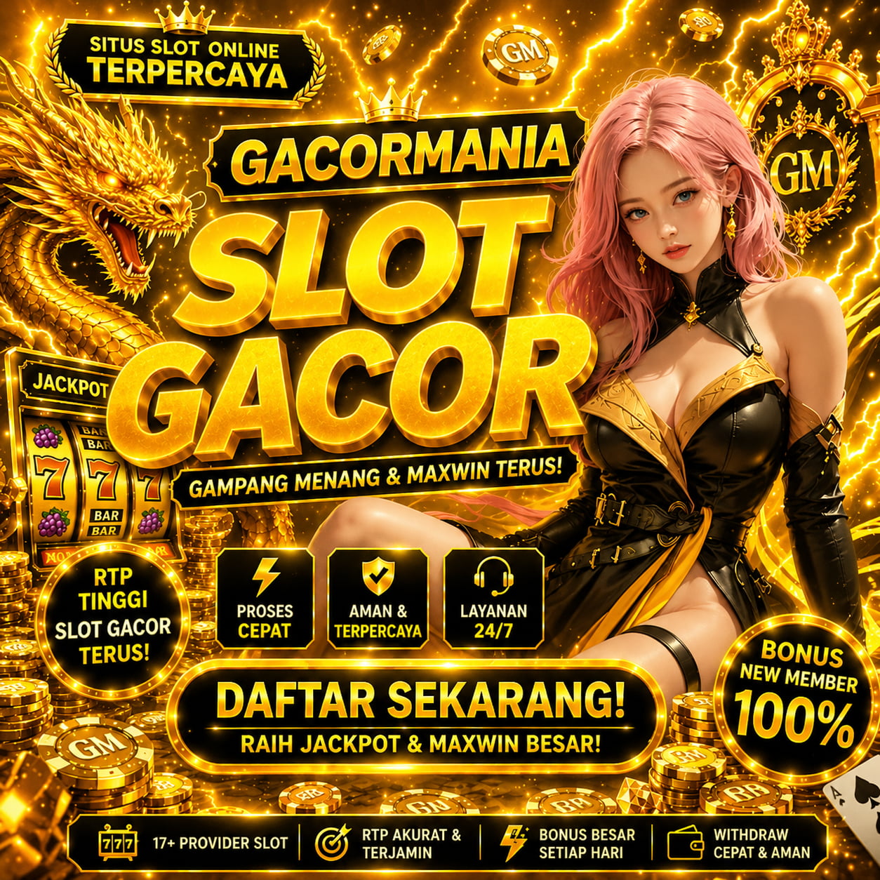 GACORMANIA: 7 Cara Menang Bermain Situs Slot Online Gacor Deposit Dana Hari Ini in Medan