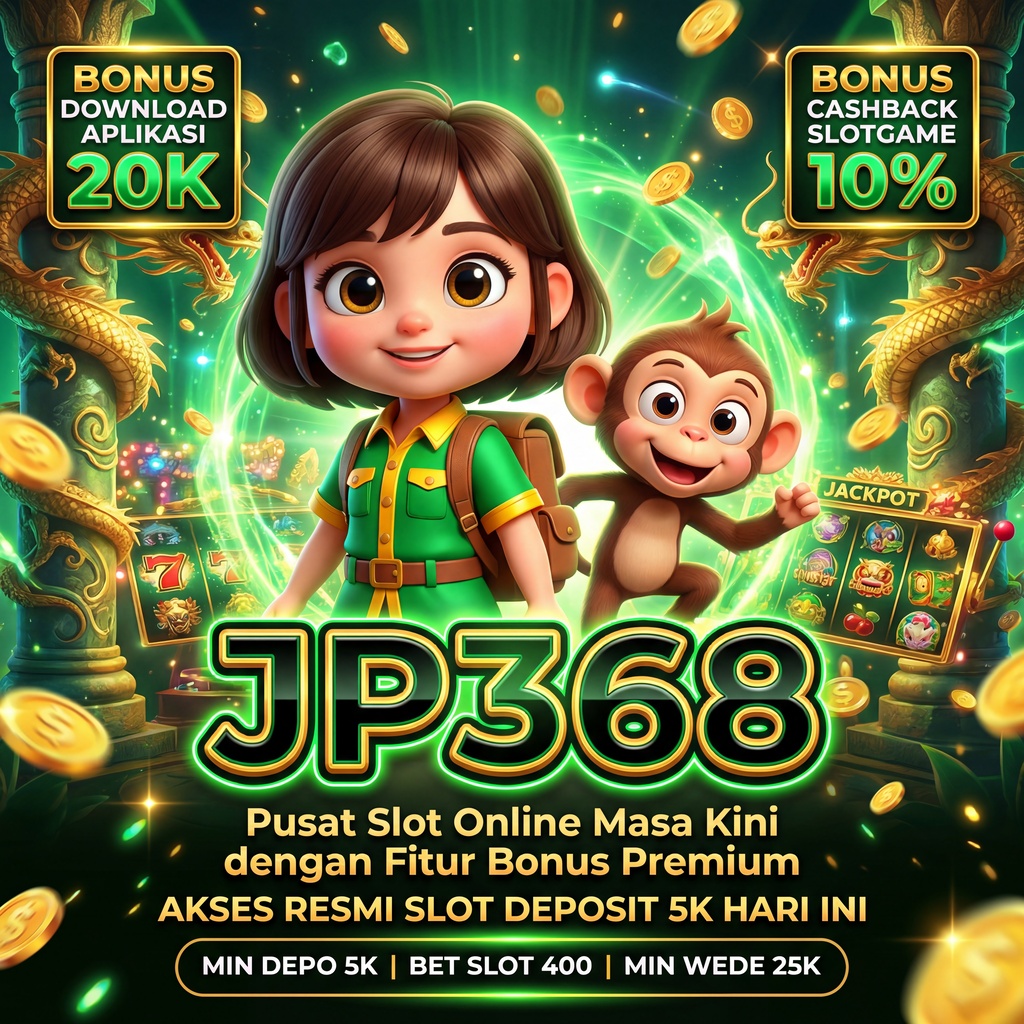 JP368 – Pusat Slot Online Masa Kini dengan Fitur Bonus Premium