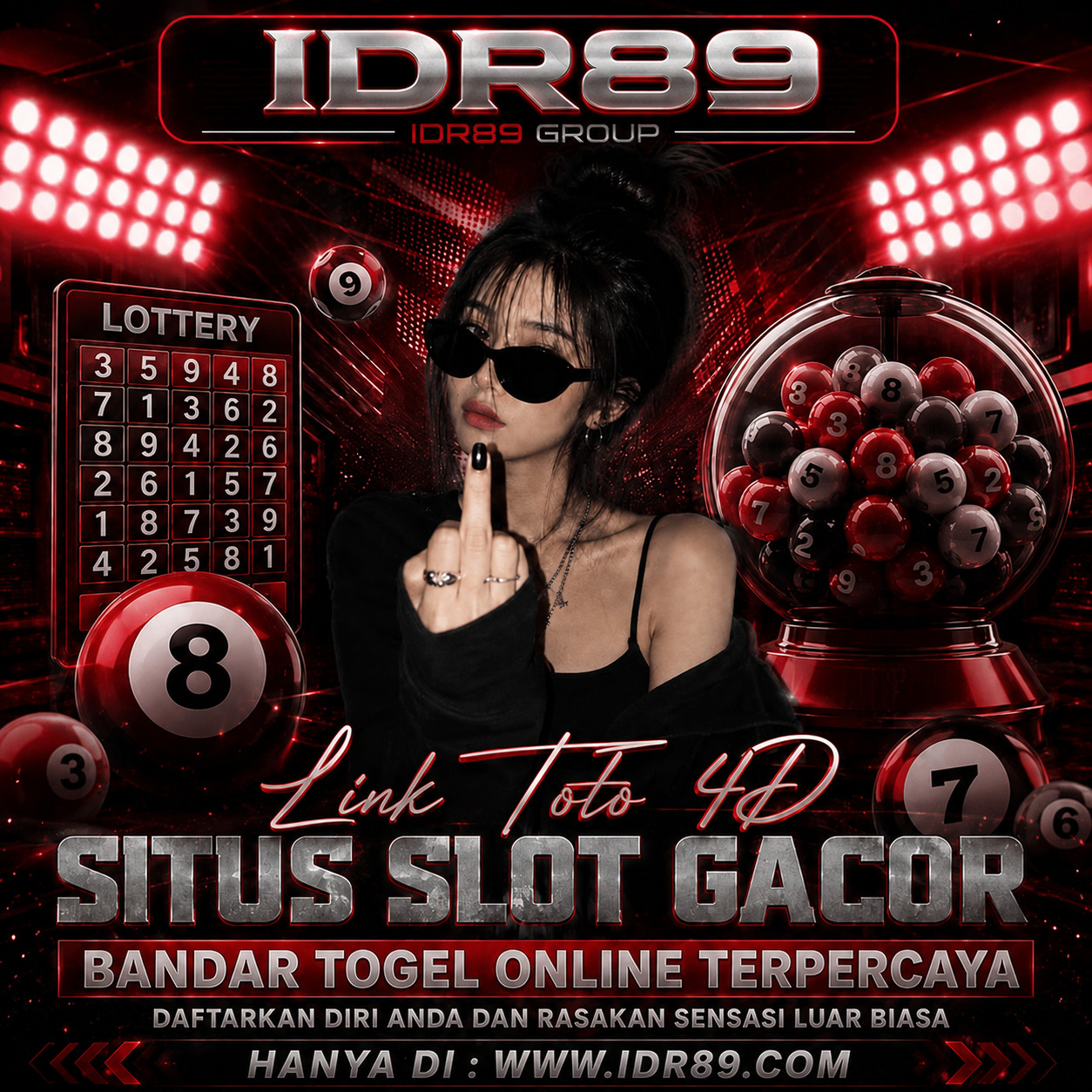 Thumbnail 1 of 3, Poster, IDR89 | Situs Resmi Bandar Toto Macau 4D dengan Informasi Terbaru 2026 designed and sold by IDR89.